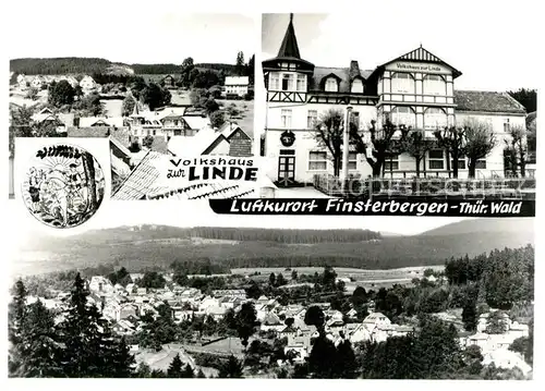 AK / Ansichtskarte Finsterbergen Volkshaus zur Linde  Finsterbergen