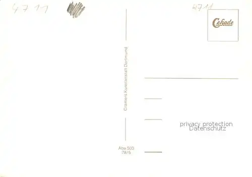 AK / Ansichtskarte Herbern St Benedikt Kirche Altstadt Uhrturm Hallenbad Schloss Westerwinkel Schule Herbern