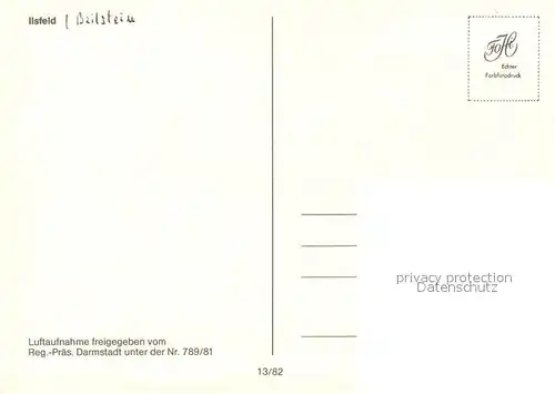 AK / Ansichtskarte Ilsfeld Fliegeraufnahme Ilsfeld