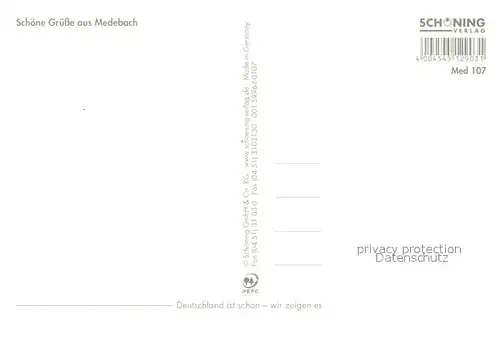 AK / Ansichtskarte Medebach Ortsmotive mit Kirche Fachwerkhaeuser Fliegeraufnahme Medebach