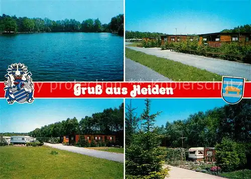 AK / Ansichtskarte Heiden_Borken Campingplatz am Roemersee Heiden Borken