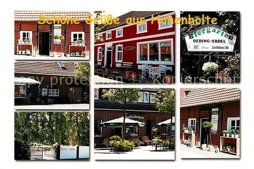 AK / Ansichtskarte Hohenholte Gaststaette Biergarten Hohenholte