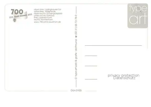 AK / Ansichtskarte Duelmen Luedinghauser Tor Wildpferde Eichengruenplatz Rathaus Lorekenturm Nonnenturm Duelmen