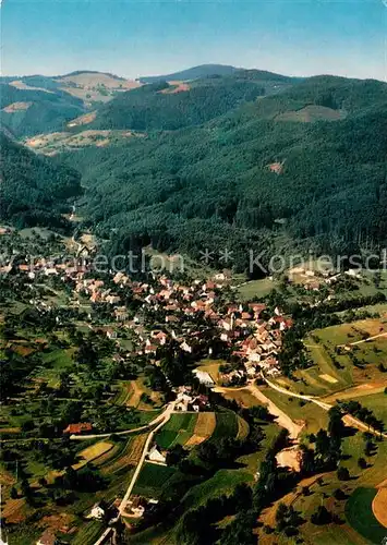 AK / Ansichtskarte Hasel Ferienort Schwarzwald Fliegeraufnahme Hasel