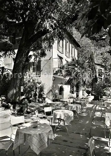 AK / Ansichtskarte Castagnola Cassarate Ristorante Grotto Elvezia Luganersee Castagnola Cassarate