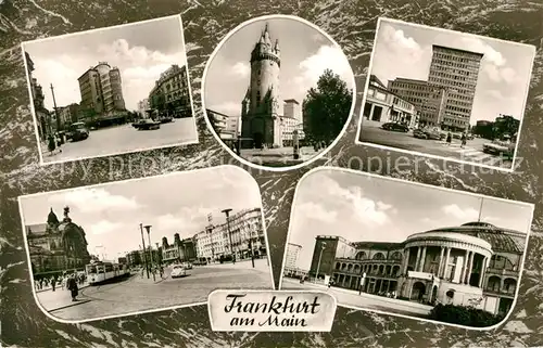 AK / Ansichtskarte Frankfurt_Main Stadtansichten  Frankfurt Main