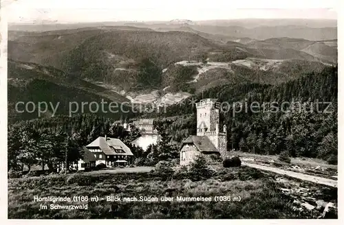 AK / Ansichtskarte Hornisgrinde Mummelsee Hornisgrinde