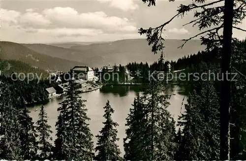 AK / Ansichtskarte Sasbachwalden Berghotel Muemmelsee  Sasbachwalden