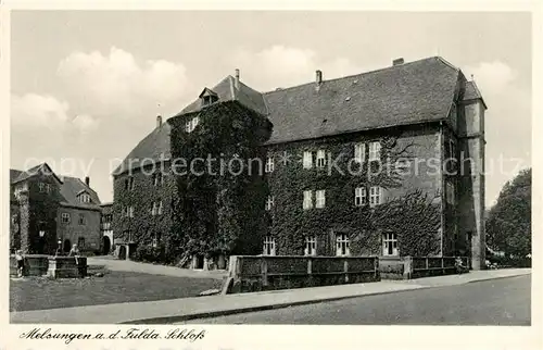 AK / Ansichtskarte Melsungen_Fulda Schloss Melsungen Fulda