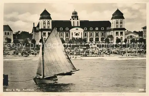 AK / Ansichtskarte Binz_Ruegen Kurhaus Binz_Ruegen