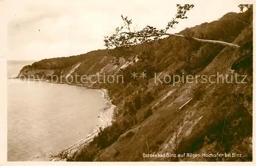 AK / Ansichtskarte Binz_Ruegen_Ostseebad Hochufer 