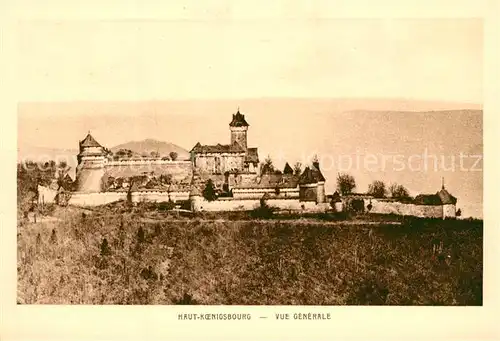 AK / Ansichtskarte Haut Koenigsbourg_Hohkoenigsburg Chateau Haut Koenigsbourg