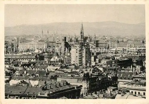 AK / Ansichtskarte Wien Stadtblick Wien