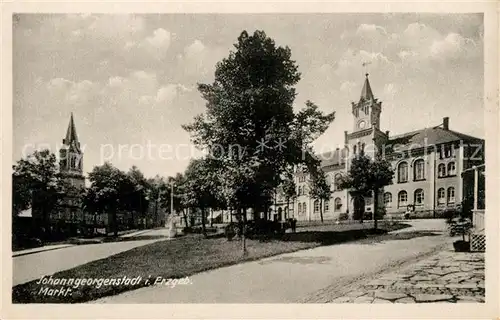 AK / Ansichtskarte Johanngeorgenstadt Markt Johanngeorgenstadt