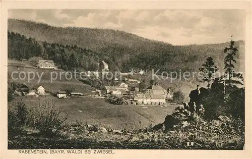 AK / Ansichtskarte Rabenstein_Zwiesel Panorama Rabenstein_Zwiesel