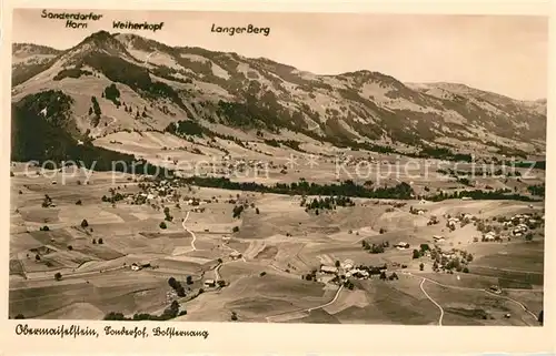 AK / Ansichtskarte Obermaiselstein Sonderhof Bolsterwang Obermaiselstein