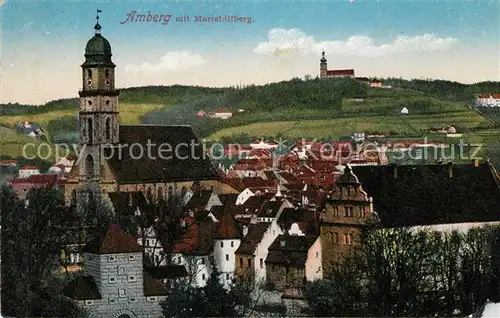 AK / Ansichtskarte Amberg_Oberpfalz Mariahilfberg Amberg Oberpfalz
