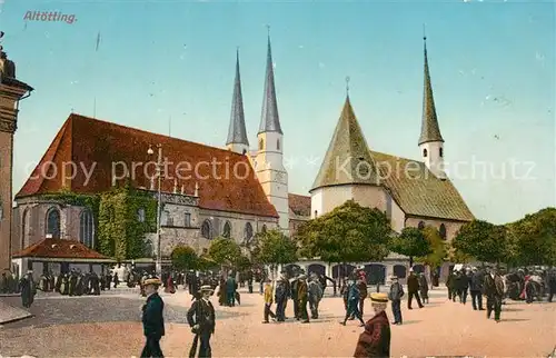 AK / Ansichtskarte Altoetting Klosterkirche Altoetting