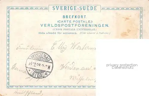 AK / Ansichtskarte Goeteborg Trollhaettan Stockholm Goeteborg