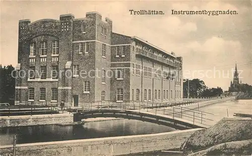 AK / Ansichtskarte Trollhaettan Instrumentbyggnaden Trollhaettan