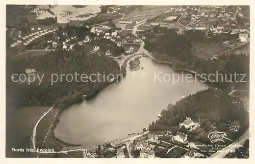AK / Ansichtskarte Boras Fliegeraufnahme Boras