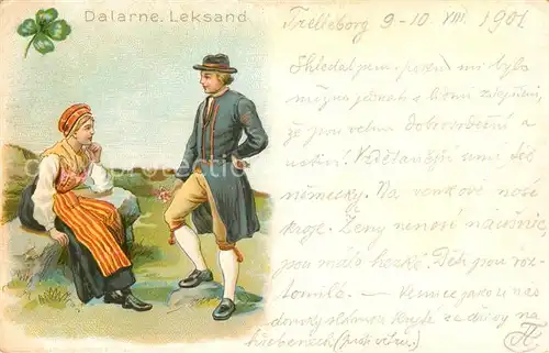 AK / Ansichtskarte Dalarne_Region Leksand Dalarne_Region