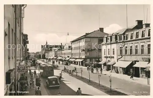 AK / Ansichtskarte Lulea Storgatan Lulea