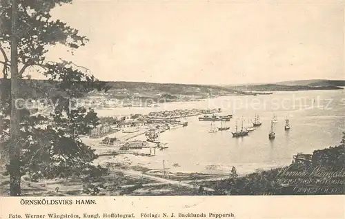 AK / Ansichtskarte oernskoeldsvik Hamn oernskoeldsvik