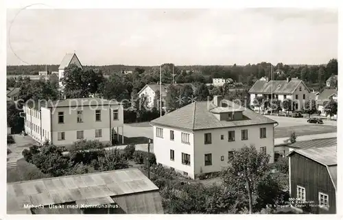 AK / Ansichtskarte Moheda Utsikt med Kommunalhus 