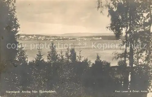 AK / Ansichtskarte Arvika fran Bjoerkudden Arvika
