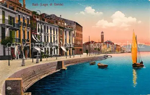 AK / Ansichtskarte Salo_Lago_di_Garda Motiv Salo_Lago_di_Garda