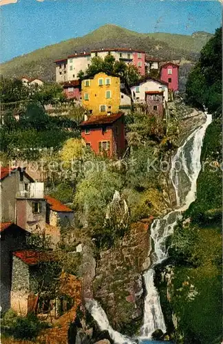 AK / Ansichtskarte Nesso_Lago_di_Como Dorfmotiv Nesso_Lago_di_Como