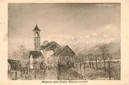 AK / Ansichtskarte Minusio_Locarno_TI Madonna delle Grazie Minusio_Locarno_TI