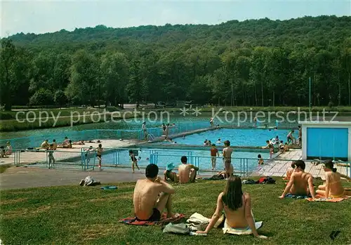 AK / Ansichtskarte Contrexeville_Vosges Piscine sur le Lac Contrexeville_Vosges