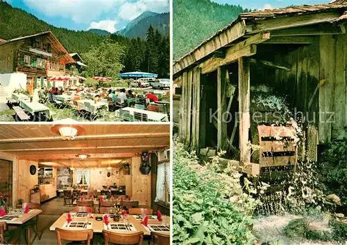 AK / Ansichtskarte Aeschi_BE Restaurant Zum Pochtenfall Aeschi_BE