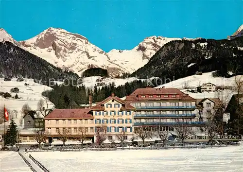 AK / Ansichtskarte Unterwasser_Toggenburg Hotel Sternen Unterwasser Toggenburg