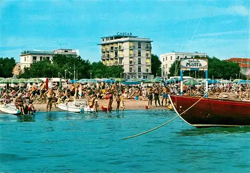 AK / Ansichtskarte Rimini Hotel Caesar Strandleben Rimini