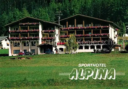 AK / Ansichtskarte Savognin Hotel Alpina Savognin