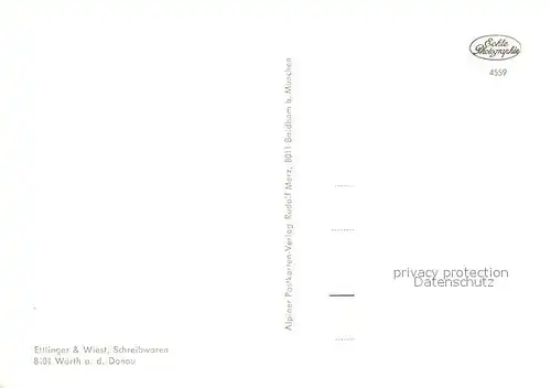 AK / Ansichtskarte Woerth_Donau  Woerth Donau