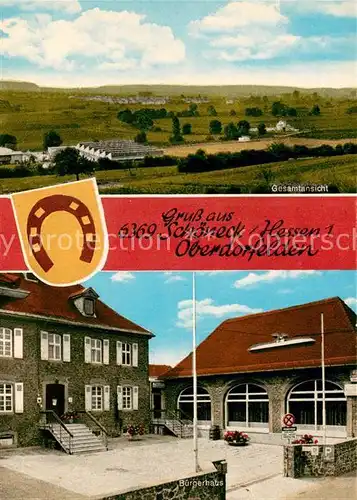 AK / Ansichtskarte Oberdorfelden Buergerhaus Gesamtansicht Oberdorfelden
