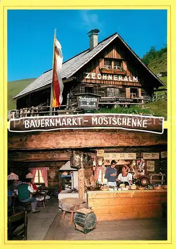AK / Ansichtskarte Innerkrems_Krems_Kaernten Zechneralm Bauernmarkt Mostschenke Innerkrems_Krems_Kaernten
