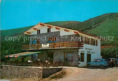 AK / Ansichtskarte Col_d_ibardin Bar Restaurant 