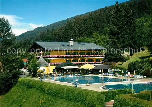 AK / Ansichtskarte Radstadt Gruendlers Wellness und Sporthotel Pool Radstadt