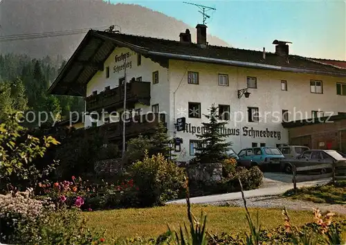 AK / Ansichtskarte Thiersee Alpengasthof Pension Schneeberg Thiersee