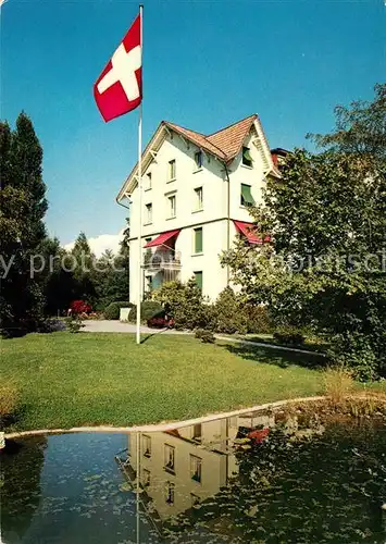 AK / Ansichtskarte Bettingen_BS Ferienheim Haus zu den Bergen St. Chrischona Bettingen BS