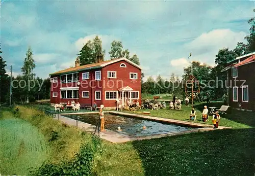 AK / Ansichtskarte Vikarbyn Swimmingpoolen och Annexet 