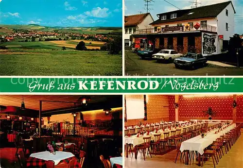 AK / Ansichtskarte Kefenrod Landschaftspanorama Vogelsberger Hof Hotel Restaurant Kefenrod