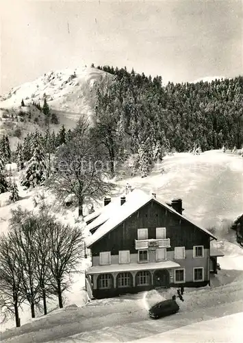 AK / Ansichtskarte La_Bresse Hotel du Moutier des Fees en hiver La_Bresse