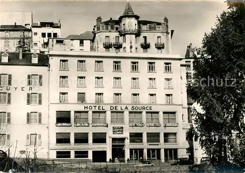 AK / Ansichtskarte Lourdes_Hautes_Pyrenees Hotel de La Source Lourdes_Hautes_Pyrenees