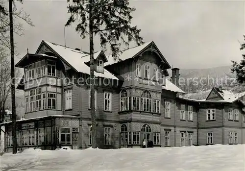 AK / Ansichtskarte Spindleruv_Mlyn_Spindlermuehle Hotel Start im Winter Krkonose Riesengebirge Spindleruv_Mlyn